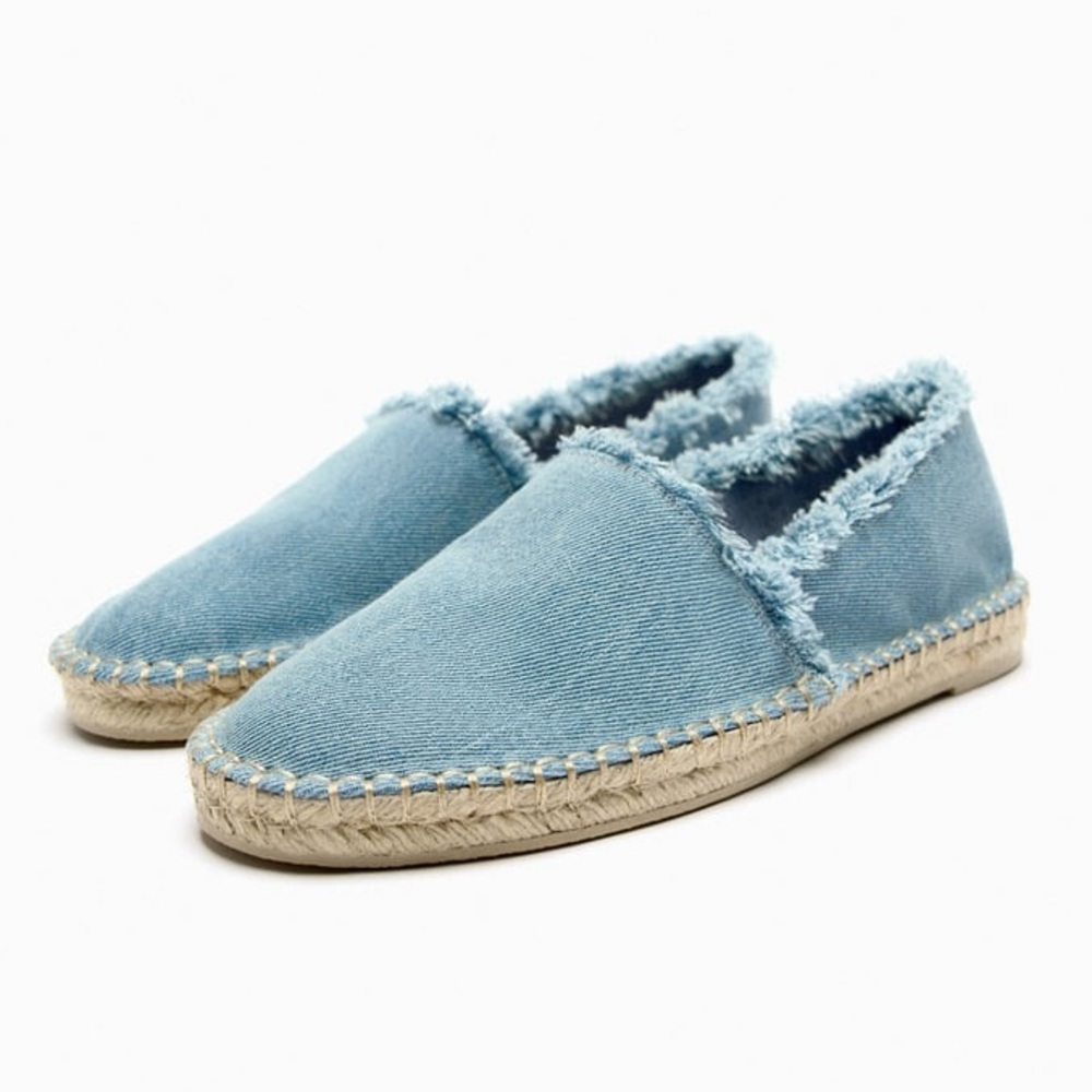 ZARA Denim Espadrilles